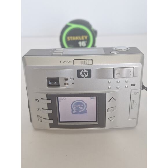 HP Photosmart 735 Digital Camera 3.2MP – Silver- Excellent Condition - Picture 3 of 6